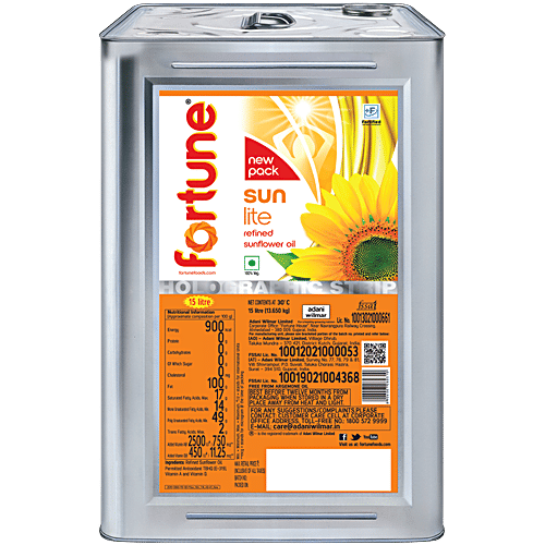 Buy Fortune Sunlite Refined Sunflower Oil Online at Best Price of Rs