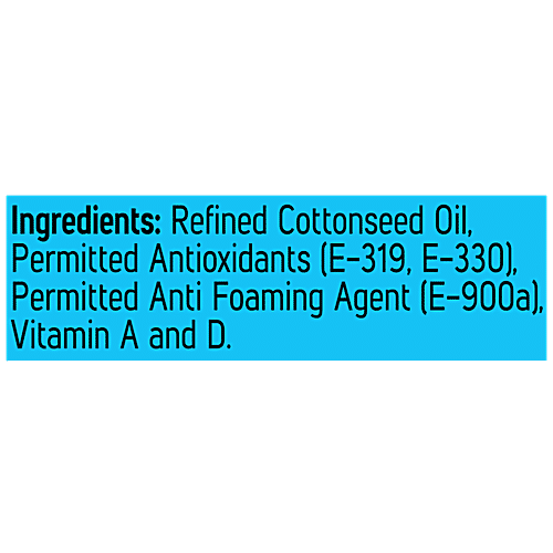 Fortune  Cotton Seed Oil, 15 kg Tin 