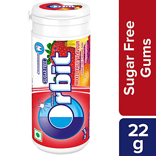 Buy Wrigleys Orbit Chewing Gum Mixed Fruit Sugarfree 22 Gm Online At Best Price of Rs 50 bigbasket
