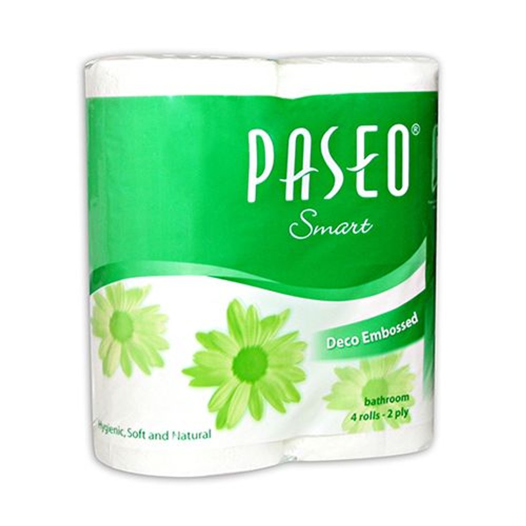 Buy Paseo Toilet Roll 2 Ply 4 Rolls 200 Pulls Online At Best Price of Rs 145 bigbasket