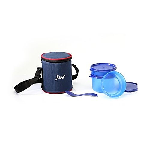 Buy Java Round Lunch Box - Blue Online at Best Price of Rs null - bigbasket