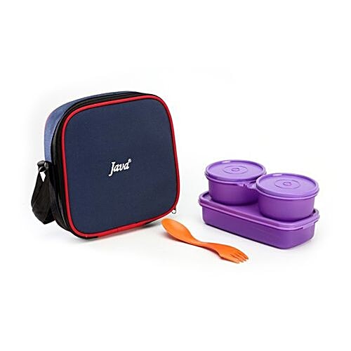 Buy Java Square Lunch Box Purple Online at Best Price of Rs 500 bigbasket