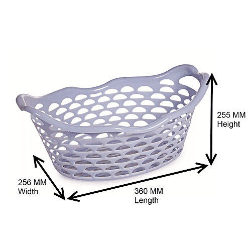 Nakoda Amisha Plastic Basket, 1 pc  