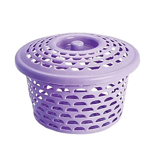 Nakoda Kiwi Plastic Basket 222 With Lid, 1 pc Stable Colours & Enduring Designs