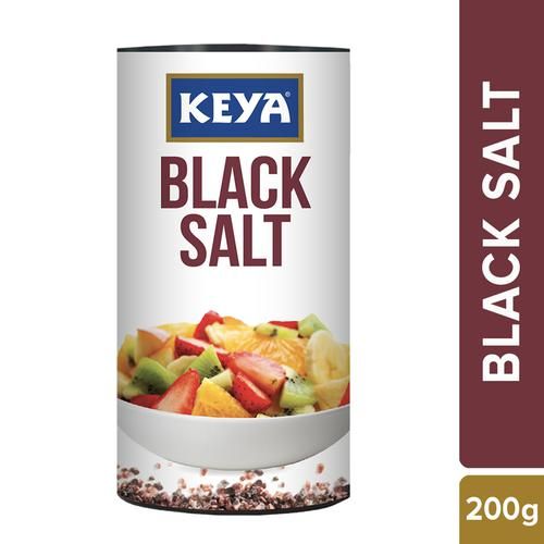 Keya Sprinkler- Black Salt/Kala Namak, 200 g  