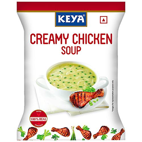 Buy Keya Creamy Chicken Soup With 100 Real Chicken Online at Best
