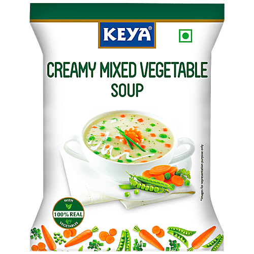 Buy Keya Creamy Mix Veg Soup With 100 Real Vegetables Online at Best