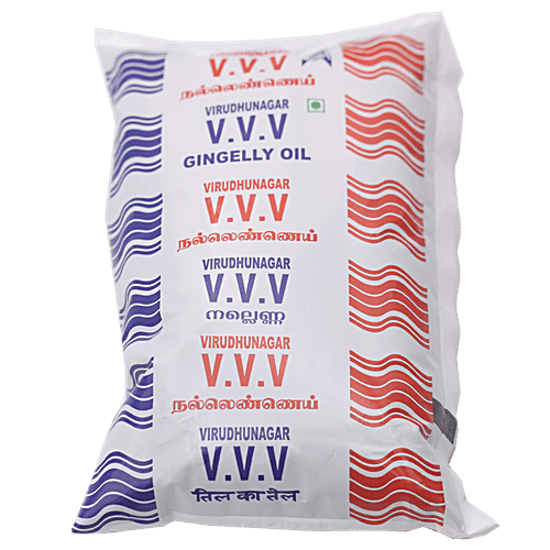 VVV   Oil - Gingelly, 1 L  Zero Trans Fat & Cholesterol