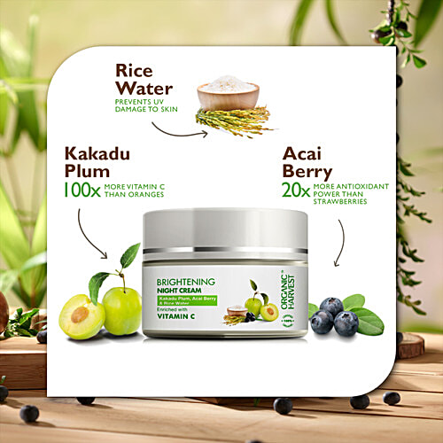 Organic Harvest Daily Nourishing Night Cream, 15 g