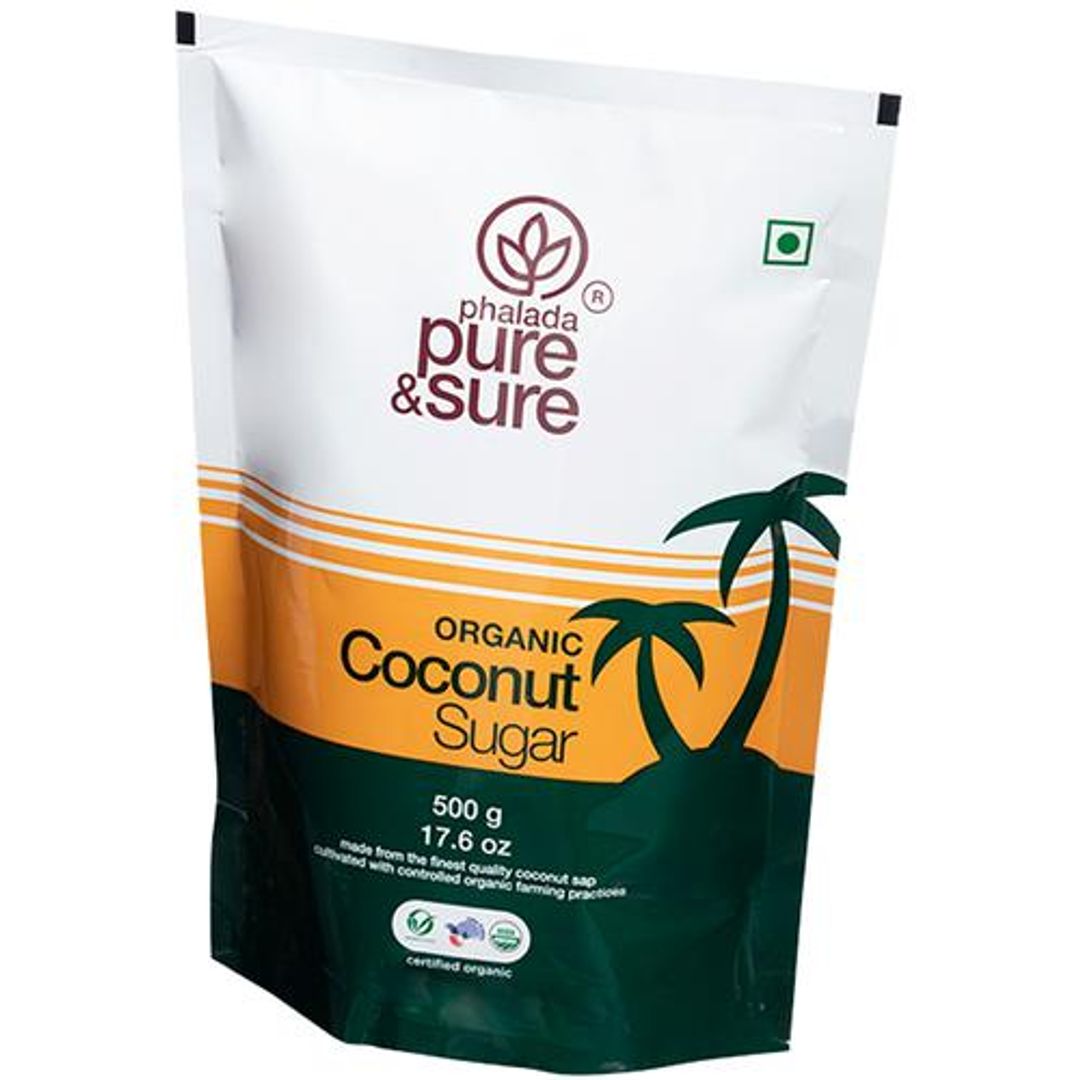 Phalada Pure & Sure Organic - Coconut Sugar/Sakkare, 500 g 
