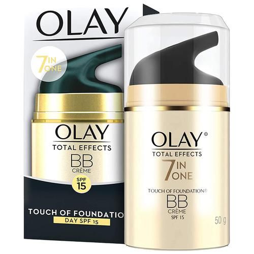 Olay Total Effects 7-In-One BB Cream & Foundation - SPF 15, Medium, 50 g  
