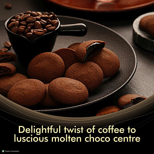 Sunfeast Dark Fantasy Coffee Fills - Original Filled Cookie With Coffee Flavour, Perfect Snack, 69 g  Original Filled Cookies With Coffee