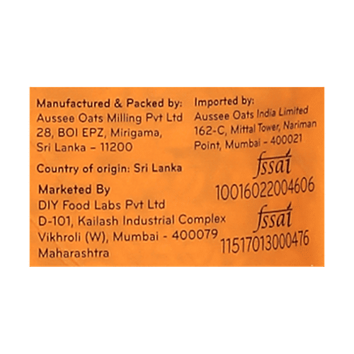 By Nature Oats - Rolled, 200 g  High In Fibre, No Preservatives