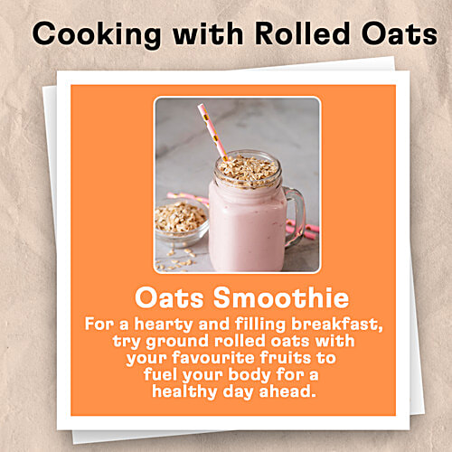 By Nature Oats - Rolled, 200 g  High In Fibre, No Preservatives