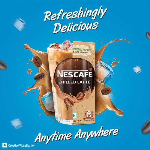 Nescafe  Chilled Latte Flavoured Milk, 180 ml  