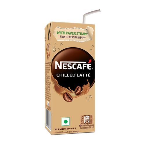 Nescafe  Chilled Latte Flavoured Milk, 180 ml  