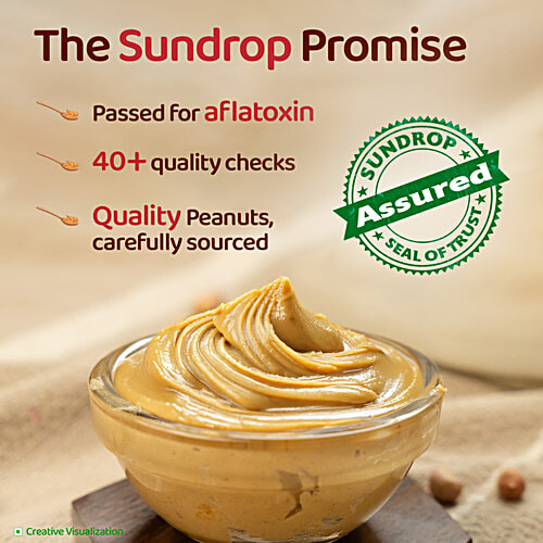 Sundrop Regular Creamy Peanut Butter, 924 g 25G Protein Per 100G