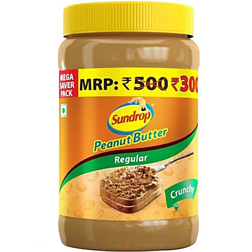 Sundrop Peanut Butter - Crunchy, 924 g  