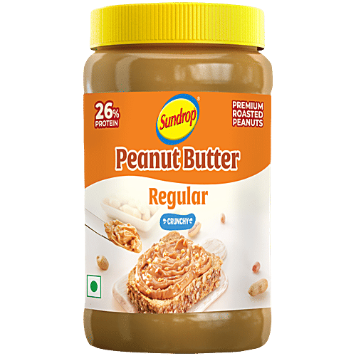 Sundrop Regular Crunchy Peanut Butter, 924 g 26G Protein Per 100G