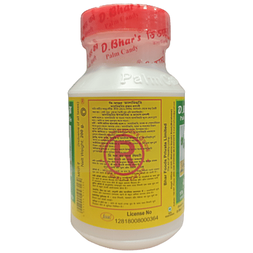 D.Bhar's Palm Candy, 200 g Bottle 