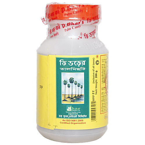 D.Bhar's Palm Candy, 200 g Bottle 