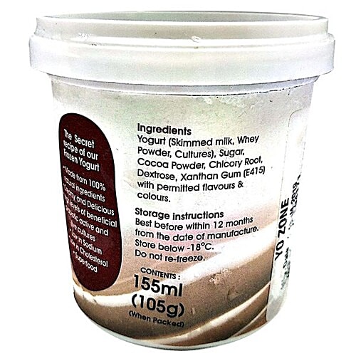 Buy Yo Zone Frozen Yogurt Chocolate Online at Best Price of Rs 60