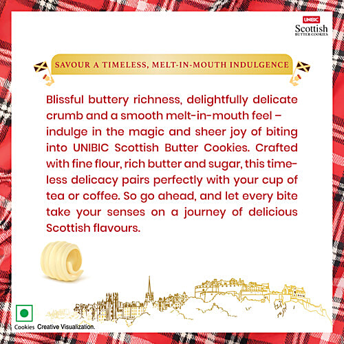 Unibic Foods Scottish Butter Cookies, 100 g Made with Pure Butter