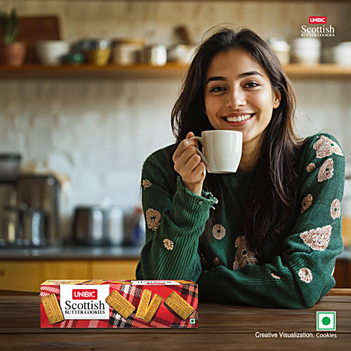 Unibic Foods Scottish Butter Cookies, 100 g Made with Pure Butter