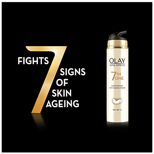 Olay Total Effects 7-In-1 -Lightweight Anti- Ageing Moisturizer Cream SPF 15, 50 g