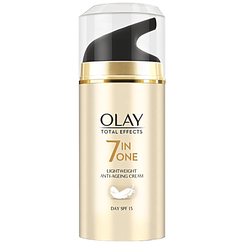 Olay Total Effects 7-In-1 -Lightweight Anti- Ageing Moisturizer Cream SPF 15, 20 g