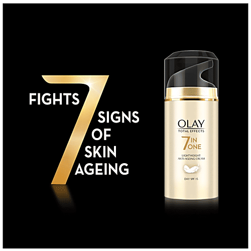 Olay Total Effects 7-In-1 -Lightweight Anti- Ageing Moisturizer Cream SPF 15, 20 g