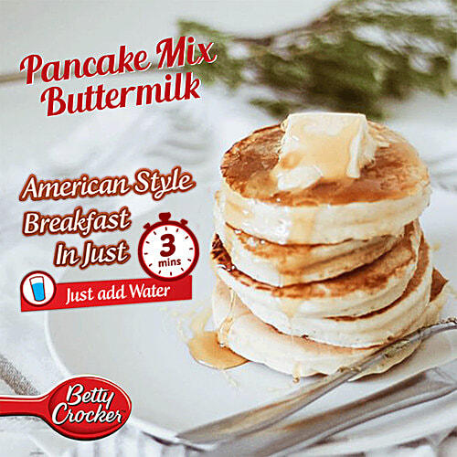 Buy Betty Crocker Pancake Mix Buttermilk 500 Gm Online At Best Price of