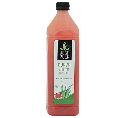 Buy Yoga Pulp Fruit Juice Guava With Aloevera 1 L Online At Best Price