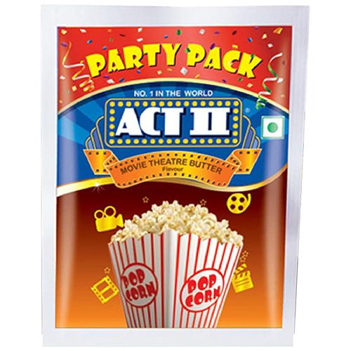 ACT II Instant Popcorn - Movie Theatre Butter, Crispy, Crunchy Snack, 150 g (Buy 2 Get 1 Free) 