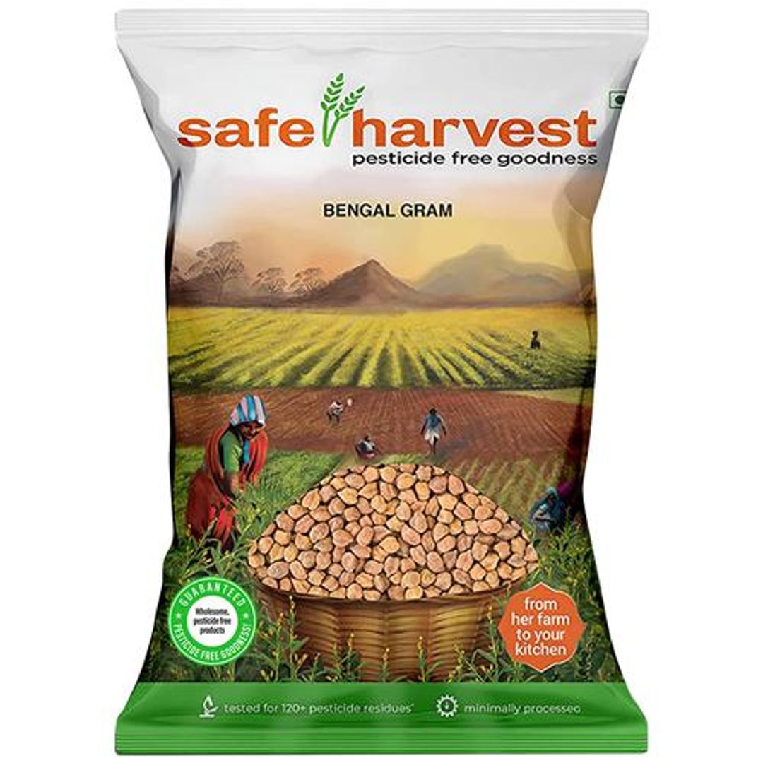 Safe Harvest Bengal Gram, 500 g 