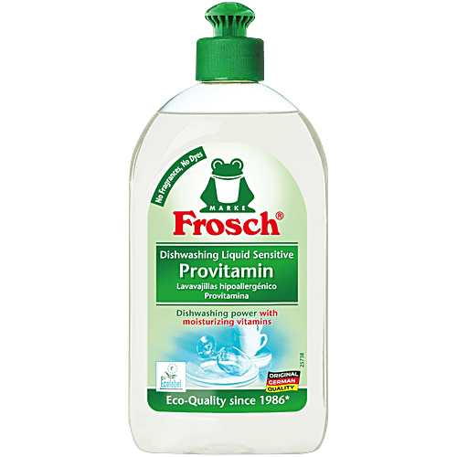 Frosch Sensitive Provitamin Dishwashing Liquid, 500 ml  