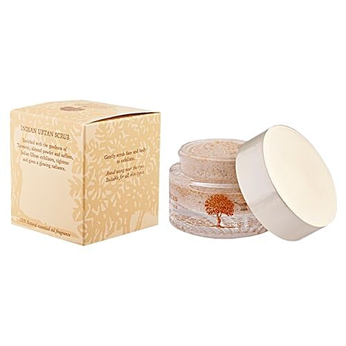 Buy Breathe Aromatherapy Indian Ubtan Face & Body Scrub Online at Best