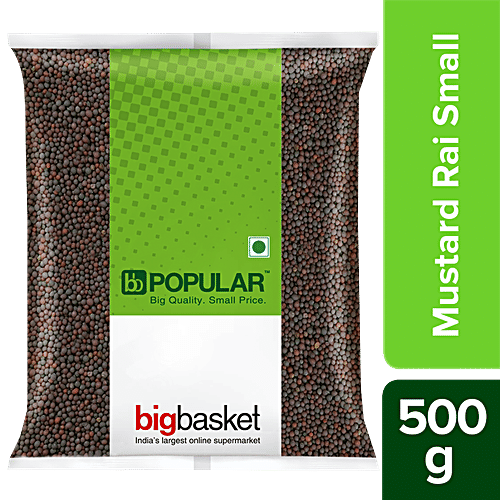 bb Popular Mustard/Sarso/Rai - Small, 500 g  