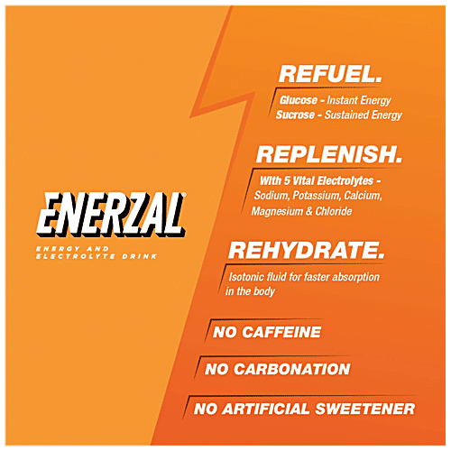Buy Enerzal Energy Drink Orange Online at Best Price of Rs 30 bigbasket