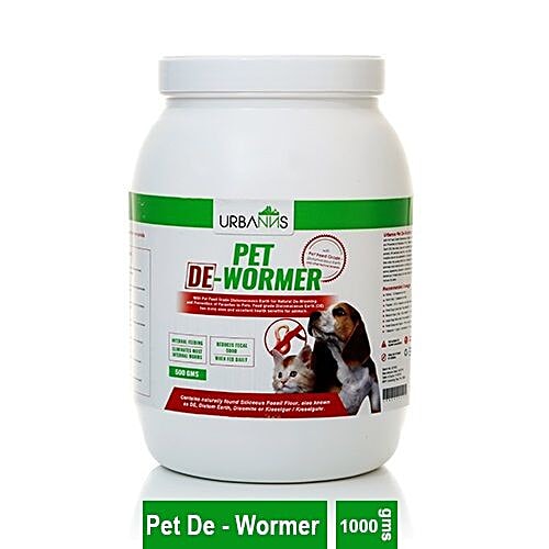 Buy URBANNS Pet Dewormer Based On Pet Feed Grade Diatomaceous Earth