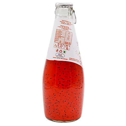 Americano Basil Seed Drinks - Strawberry, 290 ml  