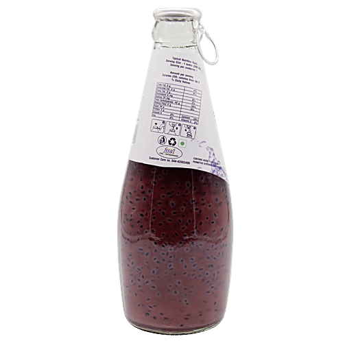 Americano Basil Seed Drinks - Blueberry, 290 ml Zero Trans Fat & Cholesterol