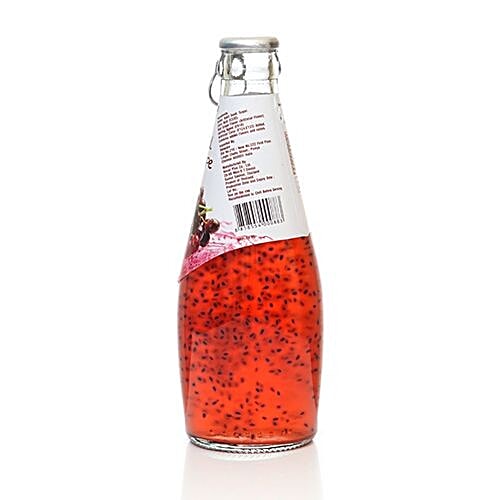 Americano Basil Seed Drinks - Redgrape, 290 ml  