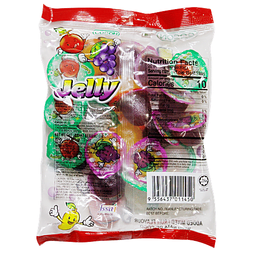 Cocon Jelly - Mixed Fruit Flavour, 20 pcs  Exotic Fruit Flavour
 Chewy Chunks