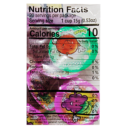 Cocon Jelly - Mixed Fruit Flavour, 20 pcs  Exotic Fruit Flavour
 Chewy Chunks