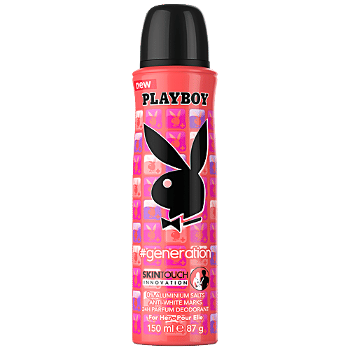 Playboy Generation Woman Deodorant Spray, 150 ml  