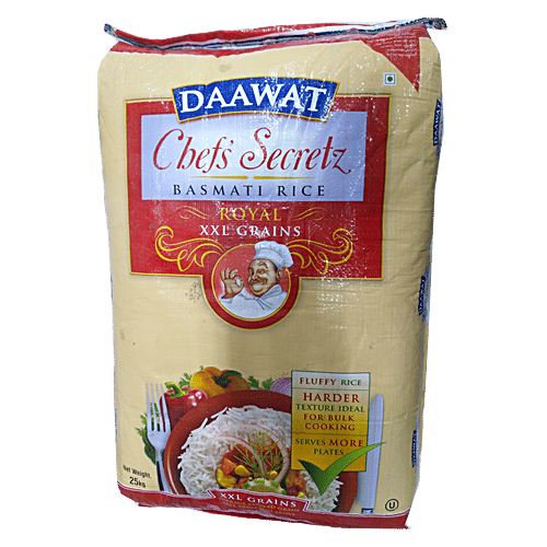 Dawat Dawat Basamti Rice - Cheffs, 30 kg  