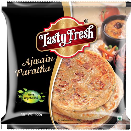 Tasty Fresh  Paratha - Ajwain, 400 g  