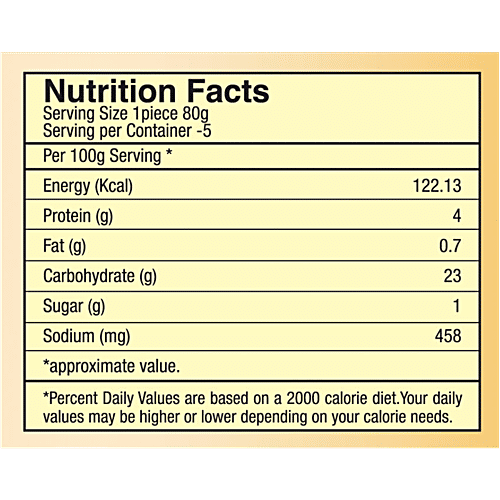 Tasty Fresh Aloo Paratha, 400 g  