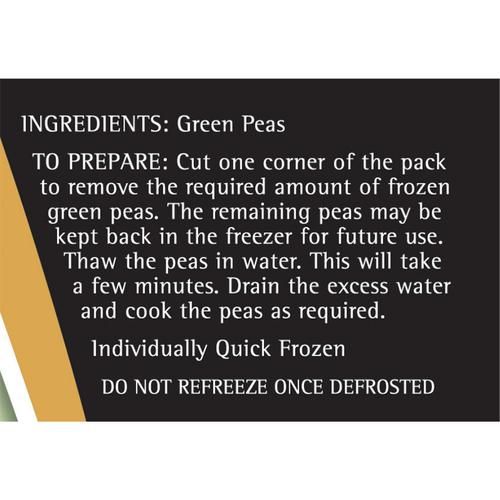 Tasty Fresh  Frozen - Green Peas, 500 g  